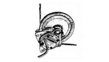 Schematic diagram of the lifting weight limiter installed at the root of the boom