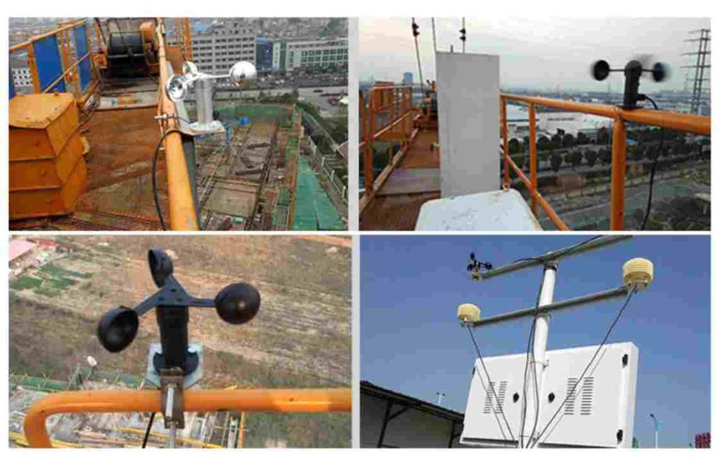 Install a Wind Speed Anemometer on a Tower Crane