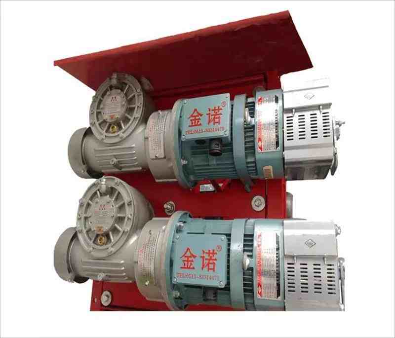Motor and Gearbox for Construction Hoist