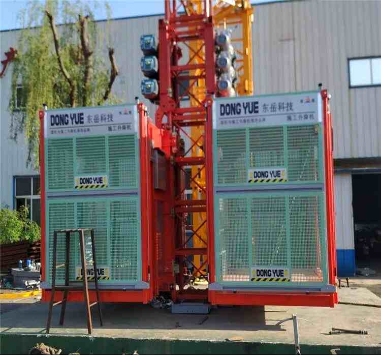 Twin Cage Construction hoists