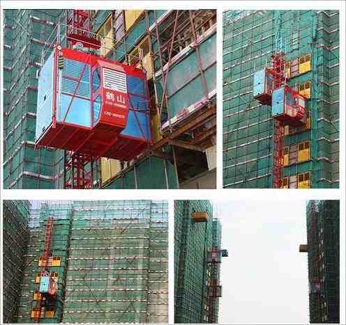 building construction hoist