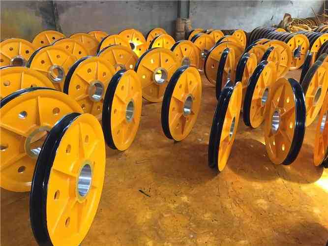 Steel Tower Crane Pulleys