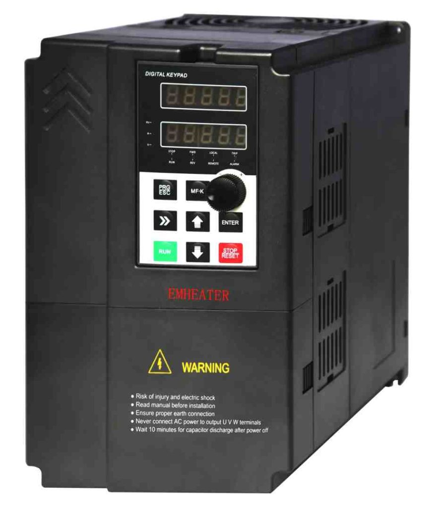 Special inverter for hoists