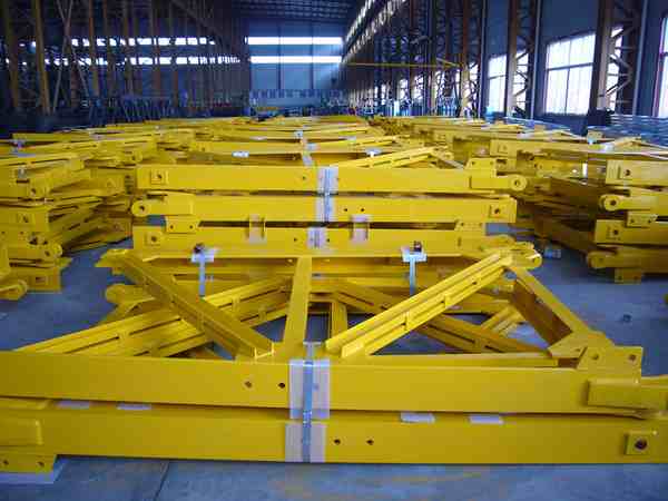 Tower crane mast provided by CPTC
